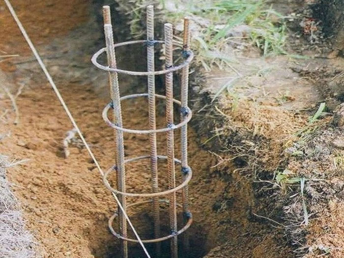 Арматурные столбики