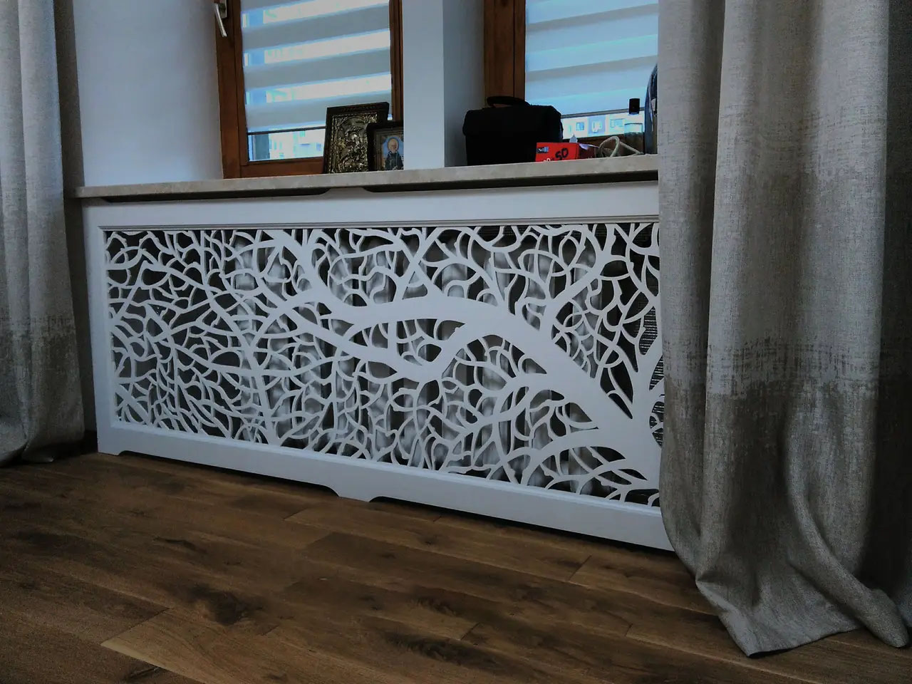 Экран системы отопления "Древо"