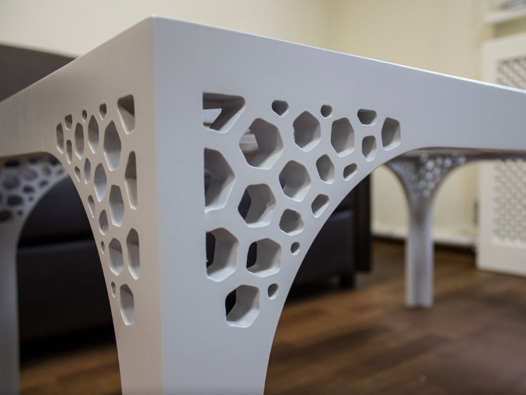 Стол журнальный декоративный "Соты"